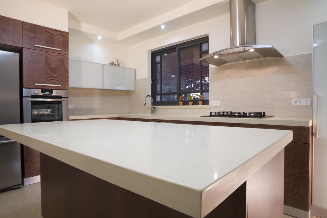 a nice clean kitchen countertop